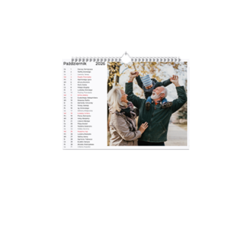 Kalendarz A3 poziomy klasyczny