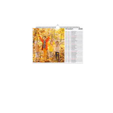 Kalendarz A4 poziomy klasyczny Kalendarz A4 poziomy klasyczny